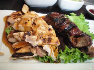 Chicken and Beef Teriyaki